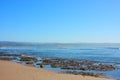 California Pacific Coastal scenery of the ocean low tide Royalty Free Stock Photo