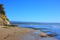 California Pacific Coastal scenery of the ocean low tide Royalty Free Stock Photo