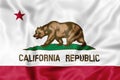 California Republic Flag Royalty Free Stock Photo