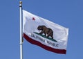 California Republic State Flag Royalty Free Stock Photo