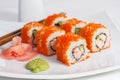 California roll Royalty Free Stock Photo