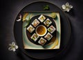 California Roll. The Classic Sushi Roll With a Twist Royalty Free Stock Photo