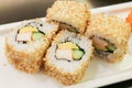 California roll sushi maki Royalty Free Stock Photo