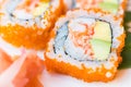 California roll sushi maki Royalty Free Stock Photo