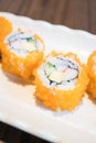 California roll sushi maki Royalty Free Stock Photo