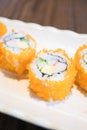 California roll sushi maki Royalty Free Stock Photo