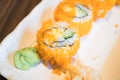 California roll sushi maki Royalty Free Stock Photo