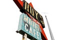 California,the Roy's motel and cafe on the Route 66