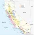 California's wine-growing regions map