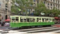 California ,San Francisco mass transit views with trams