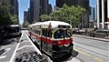 California ,San Francisco mass transit views with trams