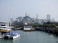 California San Francisco, Pier 39 and view of the city