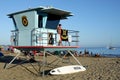 California: Santa Cruz beach lifeguard ocean