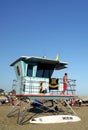 California: Santa Cruz beach lifeguard