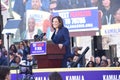 Kamala Harris Comes To Oakland California Royalty Free Stock Photo