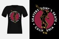 California Skaters Gonna Skate Silhouette Vintage T-Shirt Design