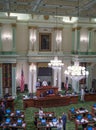 California State Assembly Room Royalty Free Stock Photo