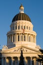 California State Capitol at sunset Royalty Free Stock Photo