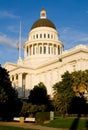 California State Capitol at sunset Royalty Free Stock Photo