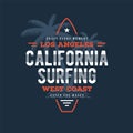 California Surfing board