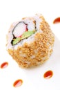 California sushi roll Royalty Free Stock Photo