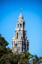 California Tower, Balboa Park, San Diego. Royalty Free Stock Photo