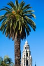 California Tower, Balboa Park, San Diego. Royalty Free Stock Photo