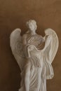 California Travel Series - Marble Stone Statue of Angel at Allegretto Vineyard Resort in Paso Robles Royalty Free Stock Photo