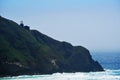 Point Sur Light Station, lighthouse, cliff, beach, rock, Pacific Ocean, California, United States of America, Usa