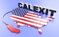 California want`s to leave the USA