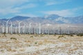 California Windfarm Royalty Free Stock Photo