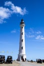 California Lighthouse with ATV cars, Quads, Aruba