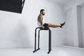 Calisthenic and bodyweight exercises Royalty Free Stock Photo