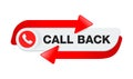 Call back button