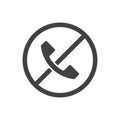 Call Block Icon Royalty Free Stock Photo
