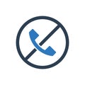 Call Block Icon Royalty Free Stock Photo