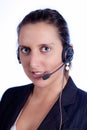 Call Center Operator 01 Royalty Free Stock Photo