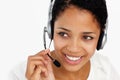 Call center operator Royalty Free Stock Photo