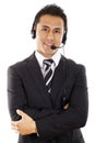 Call center operator Royalty Free Stock Photo