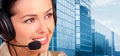 Call Center Operator Royalty Free Stock Photo