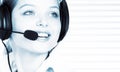 Call Center Operator Royalty Free Stock Photo