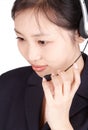 Call center operator Royalty Free Stock Photo