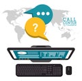 call center world support service