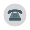 Call Color Vector Icon which can easily modify or edit Royalty Free Stock Photo