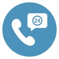 Call, contact Isolated Vector icon which can easily modify or edit Royalty Free Stock Photo