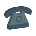Call isometric style Vector Icon which can easily modify or edit Royalty Free Stock Photo