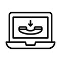 Call Line Style vector icon which can easily modify or edit Royalty Free Stock Photo