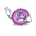 Call me funny eosinophil cell mascot picture style