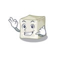 Call me funny sugar cube mascot picture style