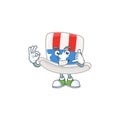 Call me funny uncle sam hat mascot picture style